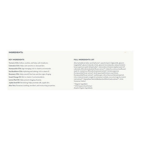 The Organic Skin Co, Task Force Nine Turmeric And Calendula Calming Cream, 2 Oz