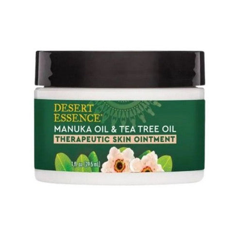 Desert Essence, Manuka & Tea Tree Oil Therapeutic Skin Ointment, 1 Oz Desert Essence