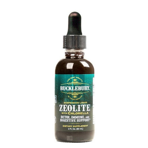 Bucklebury, Zeolite Liquid Suspension with Chlorella, 2 Oz Bucklebury