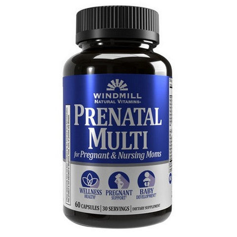 Windmill, Prenatal Multivitamin, 60 Capsules Windmill