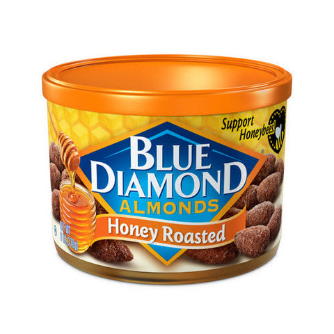 Blue Diamond, Almonds Honey Roasted, 6 Oz(Case Of 12) Blue Diamond