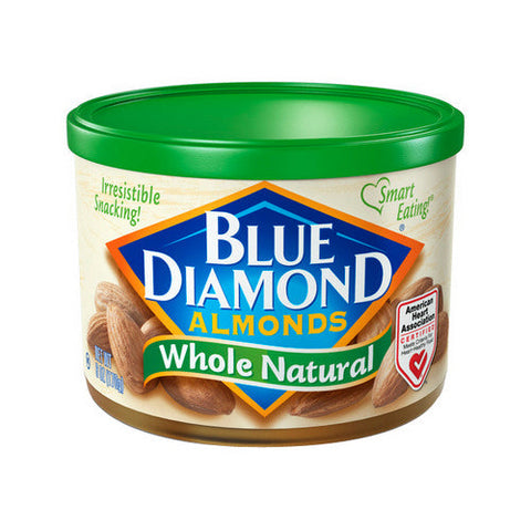 Blue Diamond, Whole Natural Almonds, 6 Oz(Case Of 12) Blue Diamond