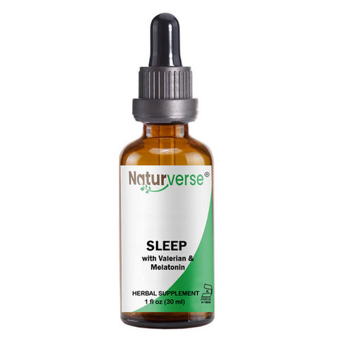 Naturverse, Sleep With Valerian And Melatonin Liquid Extract, 1 Oz Naturverse