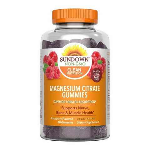 Sundown Naturals, Magnesium Gummies, 60 Count Sundown Naturals