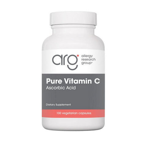 Nutricology/ Allergy Research Group, Pure Vitamin C Ascorbic Acid, 100 Veg Caps Nutricology/ Allergy Research Group