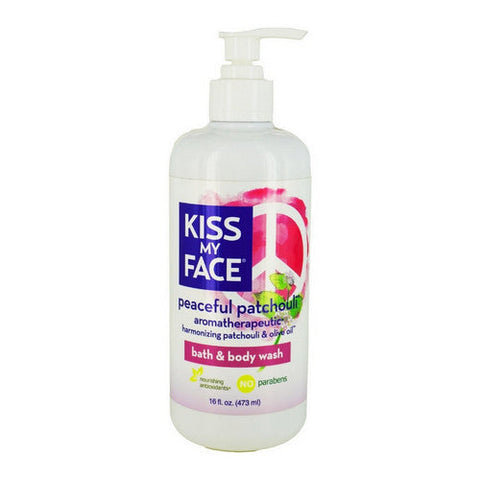 Kiss My Face, Shower Gel Peaceful Patchouli, 16 Oz Kiss My Face