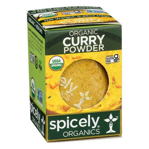 Spicely Organics, Organic Curry Powder, 0.45 Oz (Case Of 6) Spicely Organics
