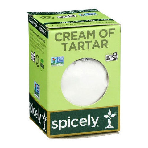 Spicely Organics, Cream of Tartar, 0.5 Oz (Case Of 6) Spicely Organics