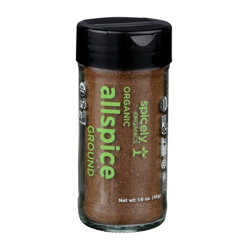 Spicely Organics, Organic Allspice Ground, 1.6 Oz (Case Of 3) Spicely Organics