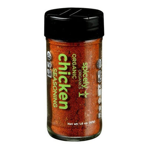 Spicely Organics, Organic Chicken Seasoning, 1.6 Oz (Case Of 3) Spicely Organics