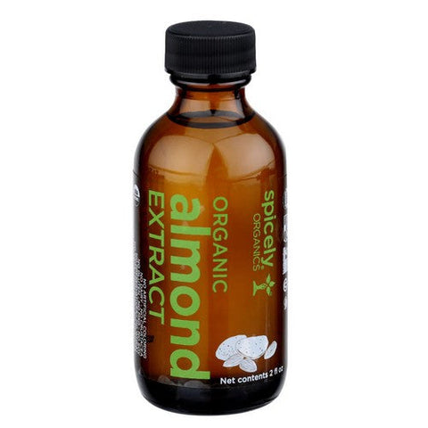 Spicely Organics, Organic Almond Extract, 2 Oz (Case Of 6) Spicely Organics