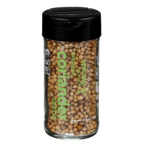 Spicely Organics, Organic Coriander Seeds, 0.7 Oz (Case Of 3) Spicely Organics