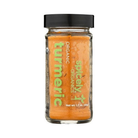 Spicely Organics, Organic Turmeric Spicely Organic Turmeric, 1.7 Oz (Case Of 3) Spicely Organics