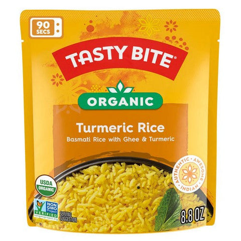 Tasty Bite, Organic Turmeric Rice, 8.8 Oz (Case Of 12) Tasty Bite