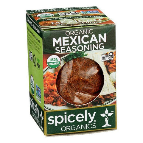 Spicely Organics, Organic Mexican Seasoning, 0.5 Oz (Case Of 6) Spicely Organics