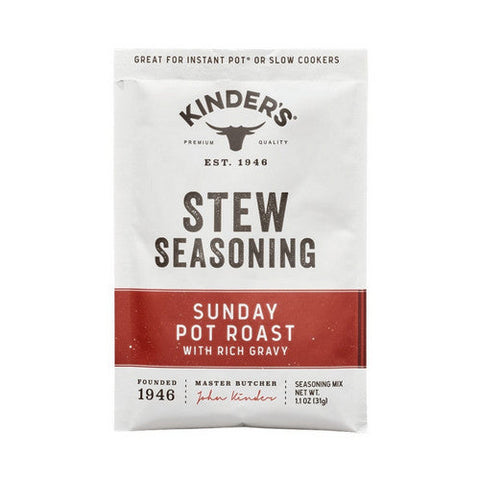 Kinders, Stew Seasoning Sunday Pot Roast, 1.1 Oz (Case Of 15) Kinders