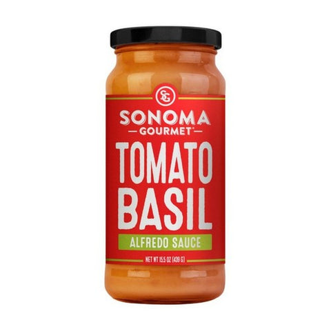 Sonoma Gourmet, Tomato Basil Alfredo Sauce, 15.5 Oz Sonoma Gourmet
