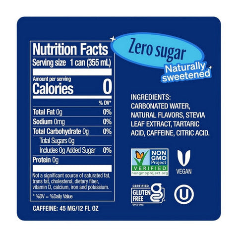 Zevia, Cola Soda Zero Calorie, 144 Oz (Case Of 2) Zevia