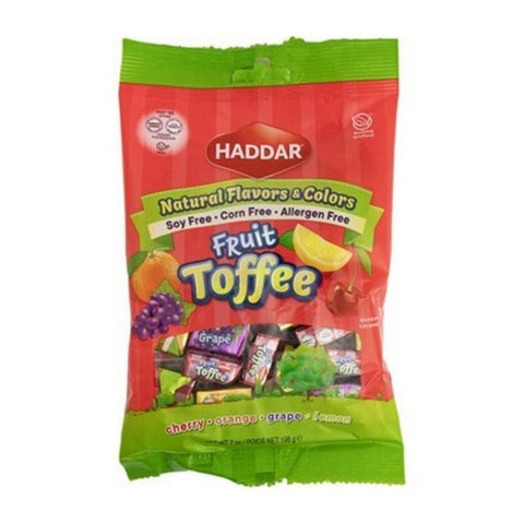 Haddar, Fruit Toffees Mix, 7 Oz (Case Of 12) Haddar
