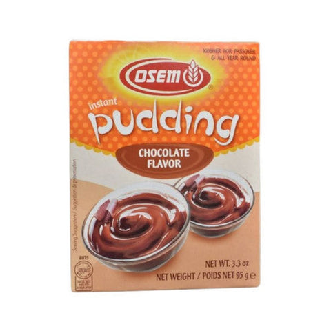 Osem, Chocolate Pudding, 3.3 Oz (Case Of 12) Osem