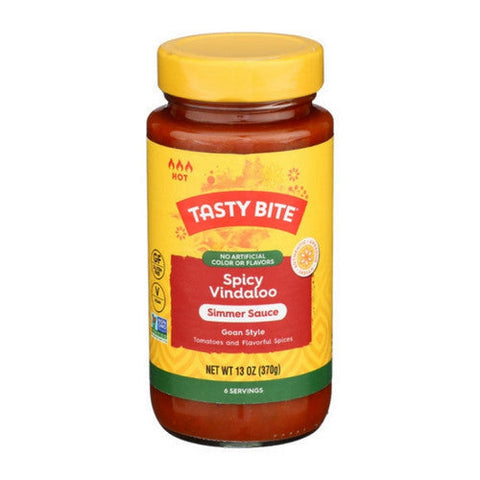 Tasty Bite, Spicy Vindaloo Simmer Sauce, 13 Oz (Case Of 6) Tasty Bite
