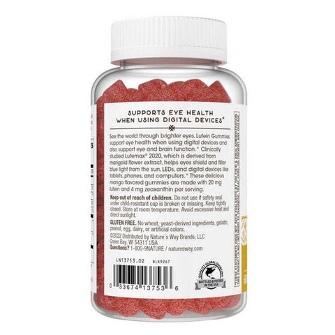 Alive, Lutein Gummies, 20 mg, 60 Count Alive