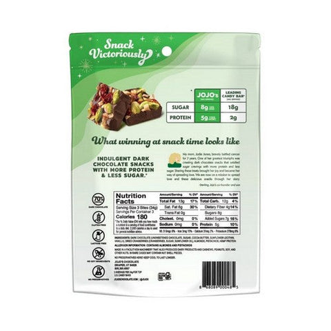 Jojos Chocolate, Original Chocolate Bites, 3.6 Oz(Case Of 6) Jojos Chocolate