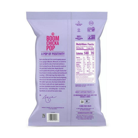 Angie's, Boom Chicka Pop Sweet And Salty Kettle Corn, 10 Oz(Case Of 4) Angie's