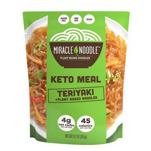 Miracle Noodle, Keto Meal Teriyaki, 9 Oz(Case Of 6) Miracle Noodle