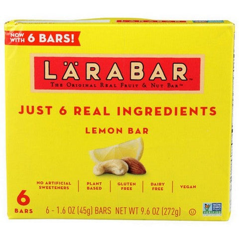 Larabar, Lemon Bar, 9.6 Oz(Case Of 8) Larabar