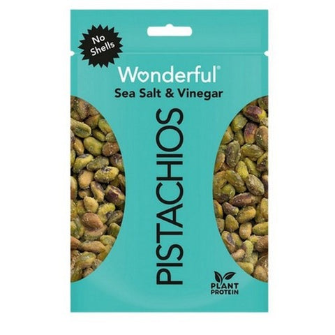 Wonderful Pistachios, Sea Salt and Vinegar No Shell Pistachios, 11 Oz(Case Of 12) Wonderful Pistachios