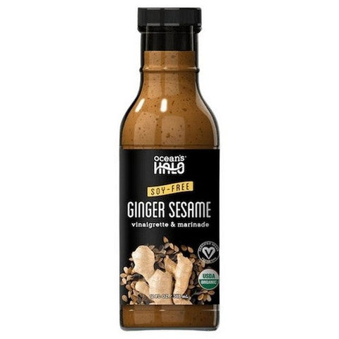 Ocean's Halo, Ginger Sesame Vinaigrette And Marinade, 12 Oz(Case Of 6) Ocean's Halo