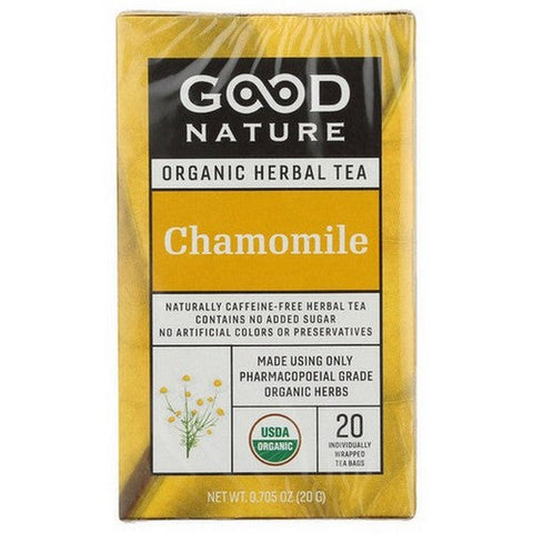 Good Nature, Organic Chamomile Tea, 0.705 Oz(Case Of 6) Good Nature