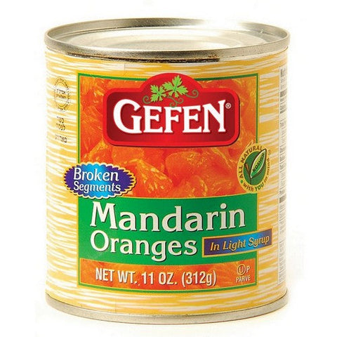 Gefen, Mandarin Oranges Broken, 11 Oz(Case Of 24) Gefen