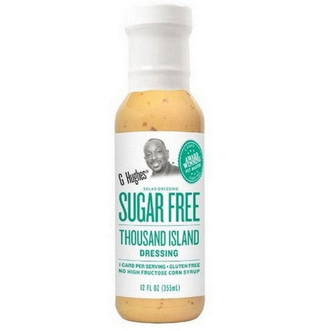 G Hughes, Thousand Island Dressing Sugar Free, 12 Oz(Case Of 6) G Hughes