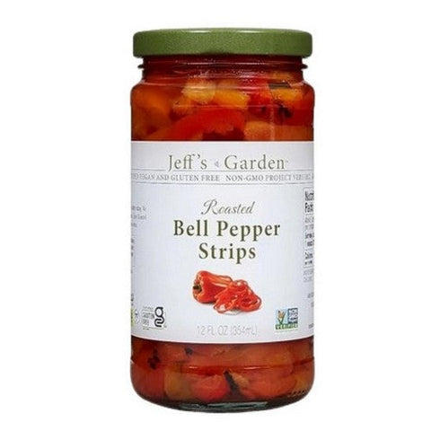 Jeff's GardenPatak, Roasted Bell Pepper Strips, 12 Oz(Case Of 6) Jeff's GardenPatak