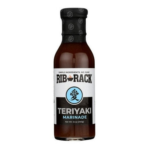 Rib Rack, Marinade Rib Teriyaki, 12 Oz(Case Of 6) Rib Rack
