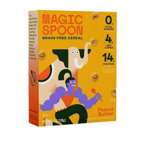 Magic Spoon, Peanut Butter Keto And Cereal, 7 Oz(Case Of 8) Magic Spoon