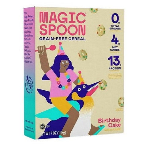 Magic Spoon, Birthday Cake Cereal, 7 Oz(Case Of 8) Magic Spoon
