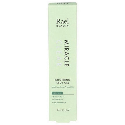 Rael, Miracle Clear Succinic Acid Soothing Spot Gel, 4 ML (Case Of 4) Rael