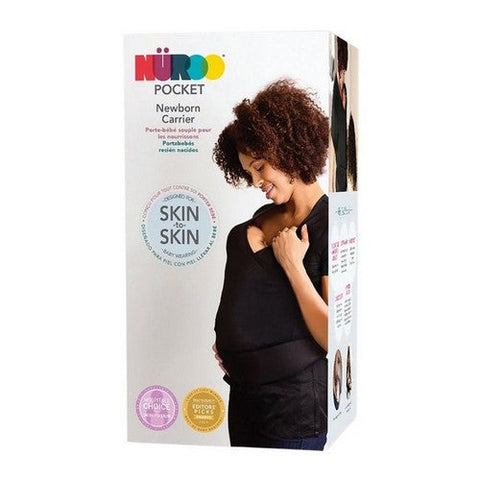 Brownmed, Baby Carrier Shirt NuRoo Pocket Large / X-Large Black Short Sleeve Female, 1 Count Brownmed