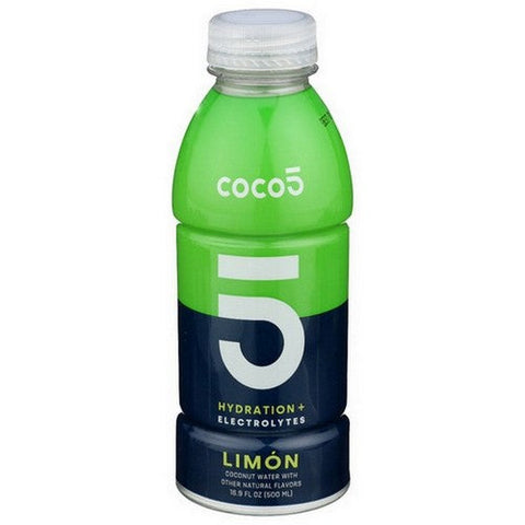 Coco5, Limon Coconut Water, 16.9 Oz(Case Of 12) Coco5