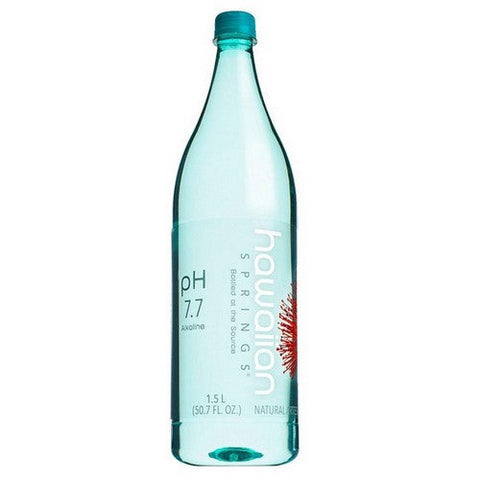 Hawaiian Springs, Natural Artesian Bottled Water, 1.5 Litre(Case Of 12) Hawaiian Springs