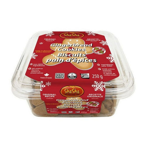 Shasha, Gingerbread Cookies, 8.8 Oz(Case Of 12) Shasha