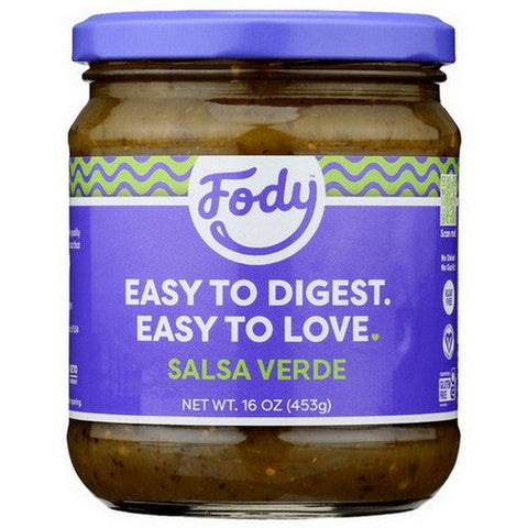 Fody Foods, Salsa Verde, 16 Oz(Case Of 6) Fody Foods