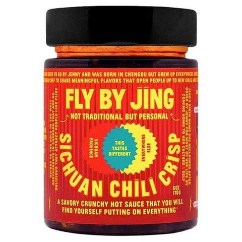 Fly By Jing, Sichuan Chili Crisp, 6 Oz(Case Of 6) Fly By Jing