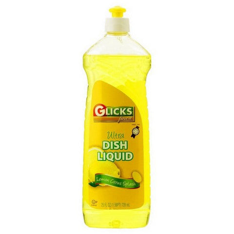 Glicks, Dish Lotion Lemon Citrus Splash, 25 Oz(Case Of 12) Glicks