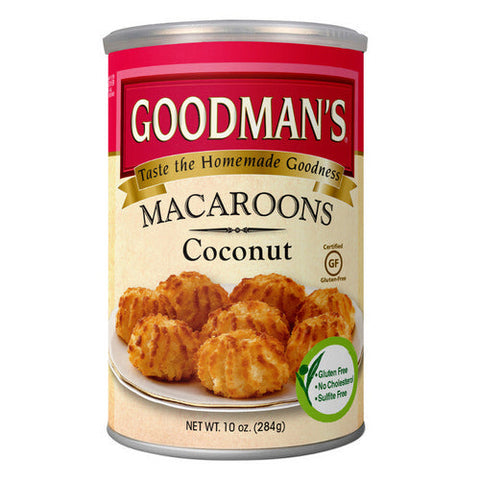 Goodmans, Coconut Macaroons, 9 Oz(Case Of 12) Goodmans
