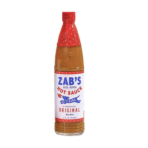 Zabs, Original Datil Pepper Hot Sauce, 6 Oz(Case Of 6) Zabs