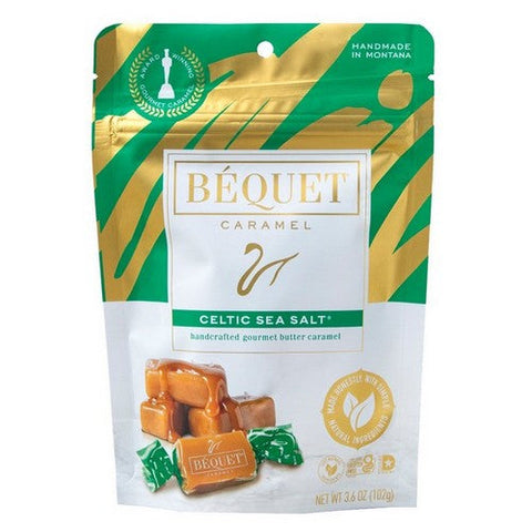 Bequet, Celtic Sea Salt Caramels, 3.6 Oz(Case Of 12) Bequet
